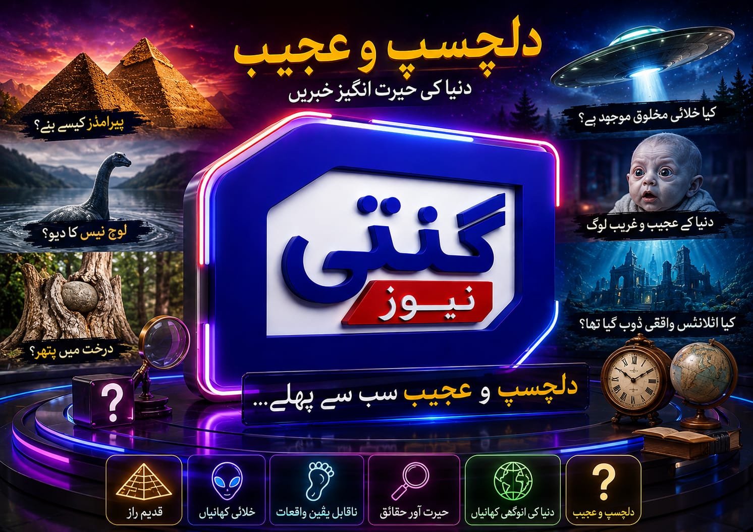دلچسپ و عجیب دنیا بھر سے حیران کن، انوکھی، دلچسپ اور عجیب و غریب خبریں اور واقعات قدرت کے عجائبات